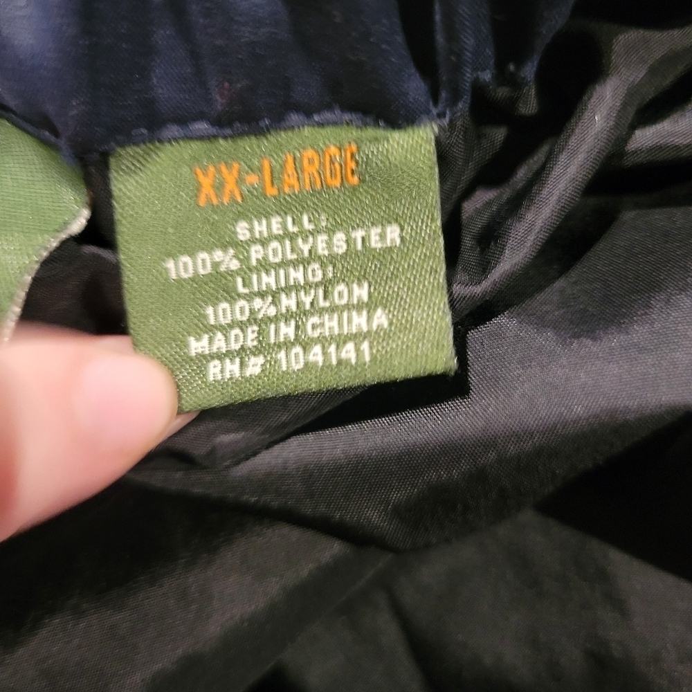 Field&stream Mens Size XXL Hiking Navy Cargo Rain Pants - Picture 6 of 7